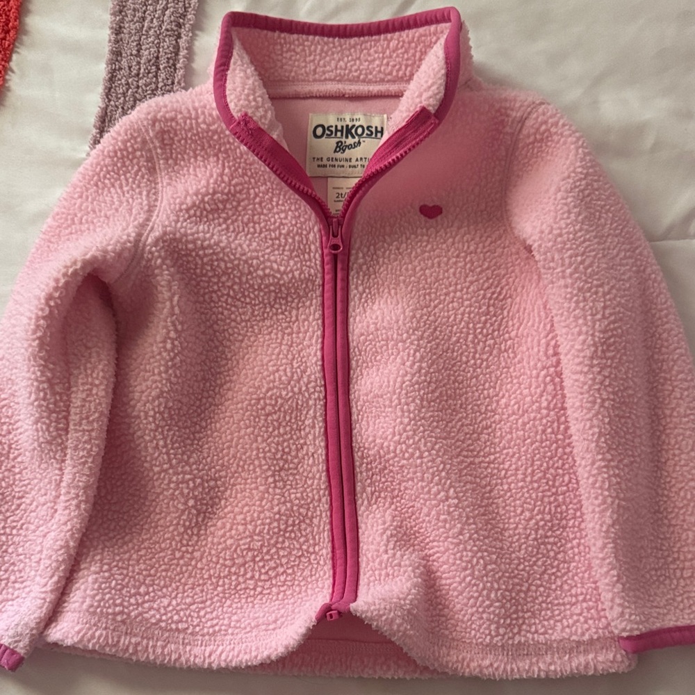 OshKosh B'gosh Pink Fleece Jacket